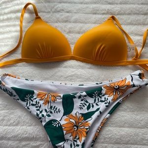 2 piece , size L top and bottoms.